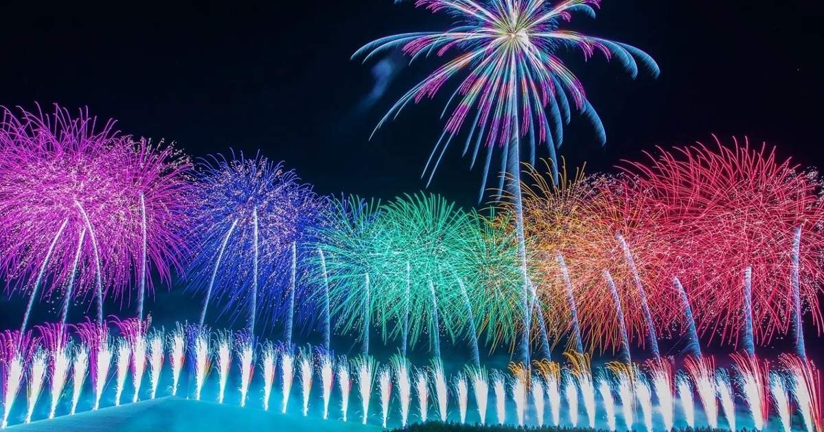 北海道芸術花火大会 モエレ花火大会 4枚 【公式通販】